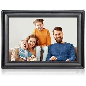 Canupdog WiFi Digital Picture Frame 10.1 Inch, 1080P IPS Touch Screen Digital Ph